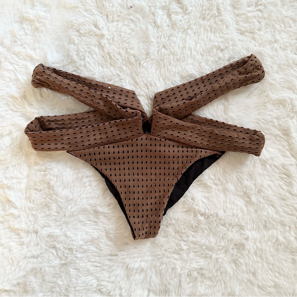 Acacia Swimwear Fiji mesh bottom beach babe